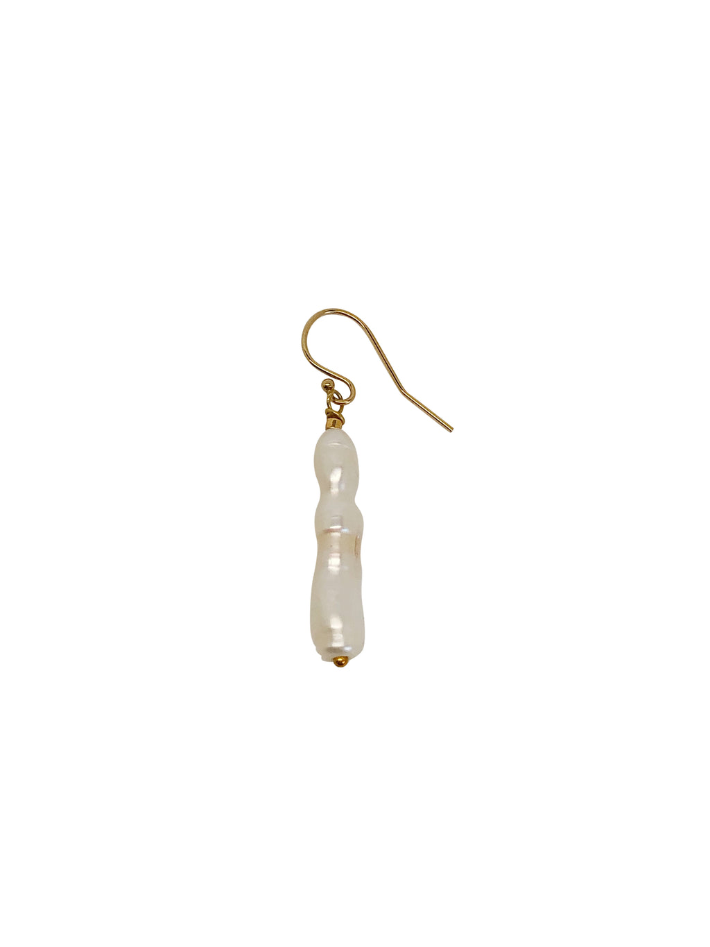 earring gold-filled pearl oorbel sieraden jewelry parel wit wedding