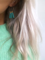 "Hoop Earrings Fringe"