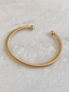 "Twisted Bangle (Thick)" (sorry temporarily sold out)