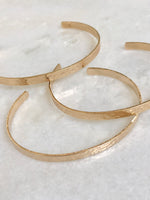 "Bangle hammered (small)"