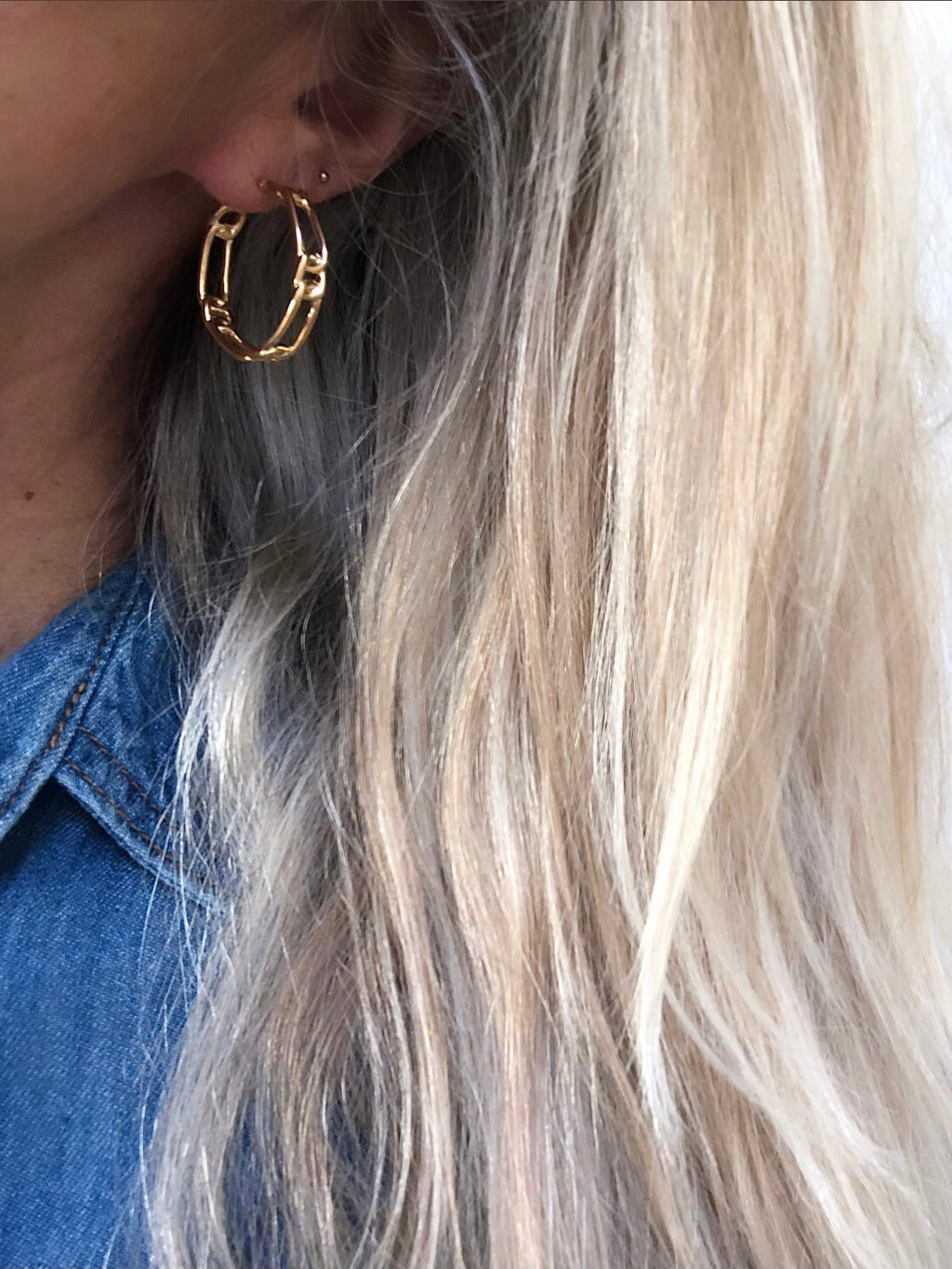 "Big Chain Hoops" (Sorry temporarily Sold Out)