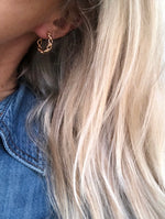 "Earrings Chain Hoop (small)"