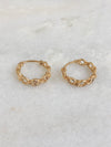 "Earrings Chain Hoop (small)"
