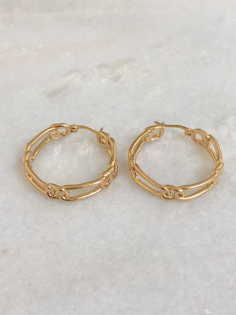 "Big Chain Hoops" (Sorry temporarily Sold Out)