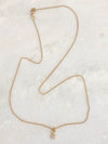 "Necklace Thin 18K Gold-plated 60cm"