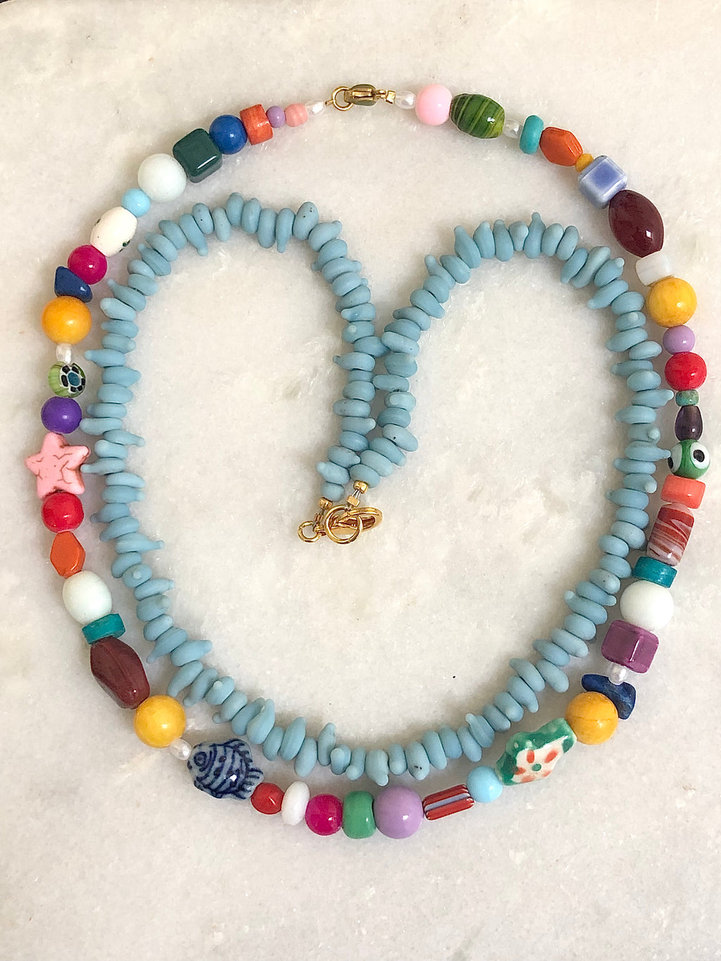 "Necklace Fantasy" (Pink Star)