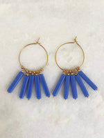 "Hoop Earrings Fringe"