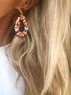 "Earrings Confetti"