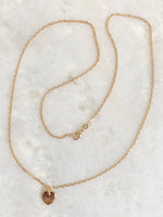 "Necklace Middle Thick 60cm 18K Gold-plated"