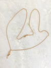 "Necklace Middle Thick 60cm 18K Gold-plated"
