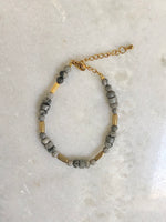 "Bracelet Grey and Bronze"