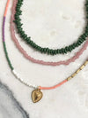 "Necklace Colourful Glassbeads Soft"