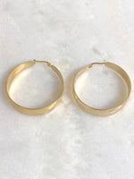 "Earrings Huge Hoops Gold" (sorry, temporarily Sold Out)