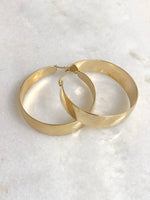 "Earrings Huge Hoops Gold" (sorry, temporarily Sold Out)