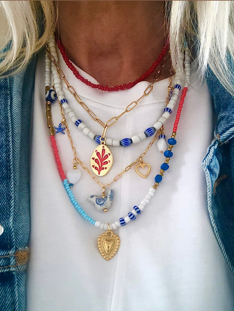 "Necklace Dutch Colours"
