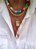 "Necklace Fantasy Rooster"