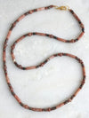 "Necklace Natural Vintage Pink"
