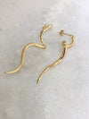 "Earrings Swirl"