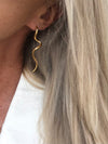 "Earrings Swirl"