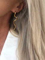 "Earrings Swirl"