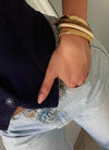"Bracelet Plain Rvs" (sorry temporarely sold out)