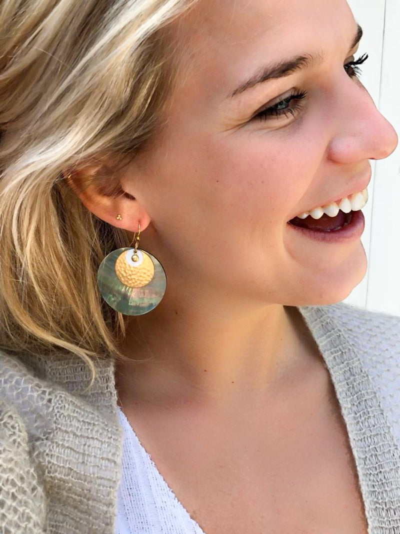 earrings oorbellen sieraden jewelry schelp shell statement  
